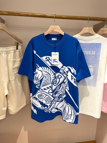 Burberry Luxury Brand Women Mens Short Sleeve T-Shirt   