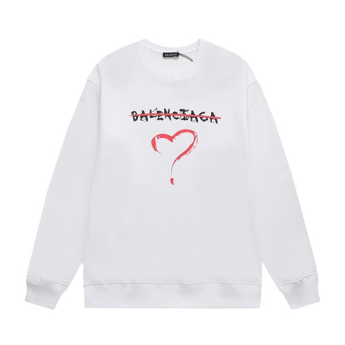 Balenciaga Womens Mens Long Sleeve Sweatshirt Luxury Brand Mens Sweatshirts   