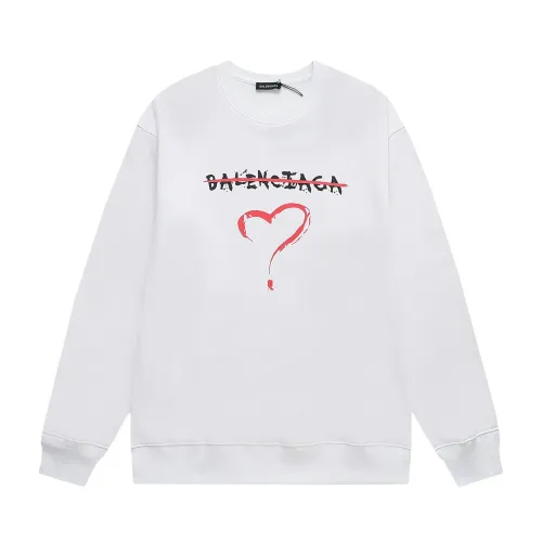 Balenciaga Womens Mens Long Sleeve Sweatshirt Luxury Brand Mens Sweatshirts   