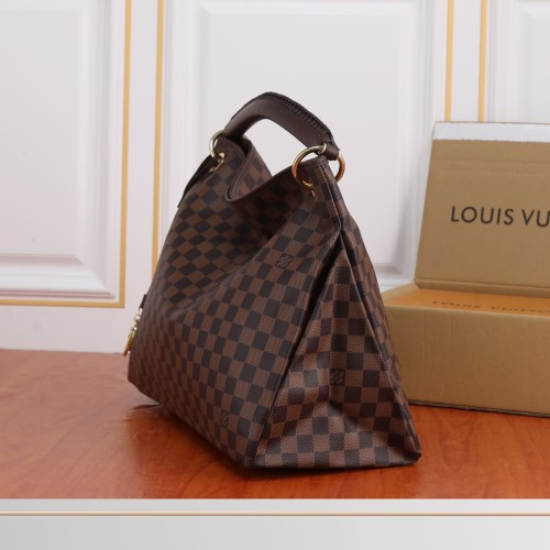 Louis Vuitton Womens Bags Handbags Luxury Fashion Marine Rouge Monogram Empreinte Leather Monogram ARTSY MM M43237  