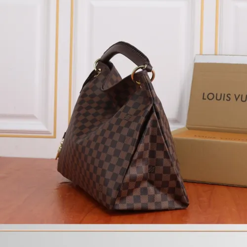 Louis Vuitton Womens Bags Handbags Luxury Fashion Marine Rouge Monogram Empreinte Leather Monogram ARTSY MM M43237  