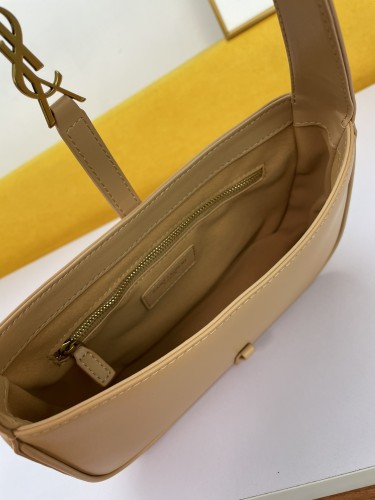 Saint Laurent YSL Womens Bag LE FERMOIR HOBO BAG IN SHINY LEATHER Designer Luxury Brand Women Shoulder Messenger Bags with Original Box