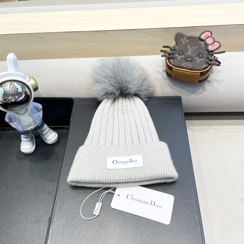 Dior Womens Knit Hat Luxury Brand Design Dior Cap with Original Box  
