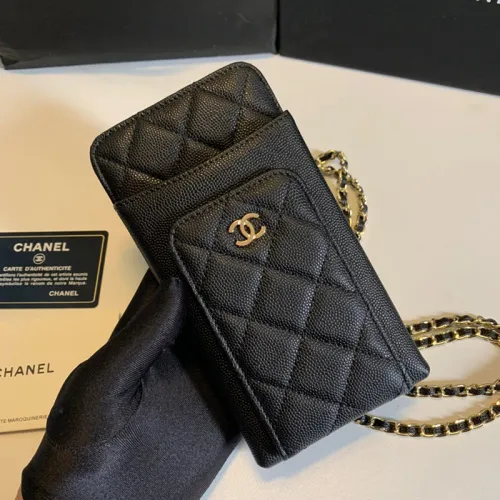 Chanel Womens Bags Crossbody Bag Classic Phone Bag Case Luxury Brand with Original Box