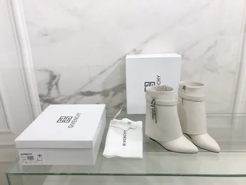 Givenchy Womens Shoes Boots Fashion Type Luxury Brand GIVENCHY BOOTS IN LEATHER with Original Box