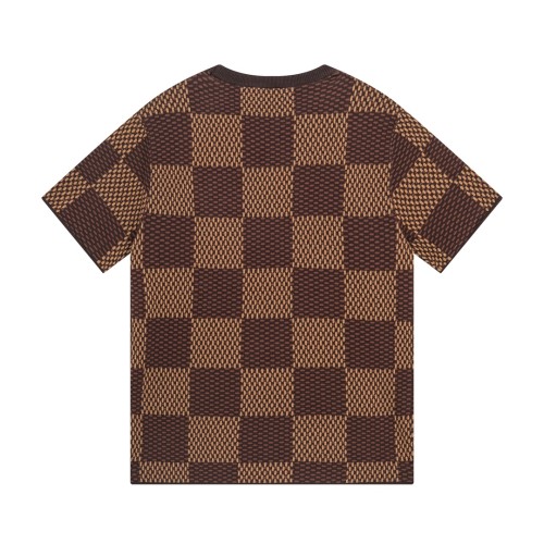 Louis Vuitton Luxury Brand Men Womens Short Sleeve T-Shirt   