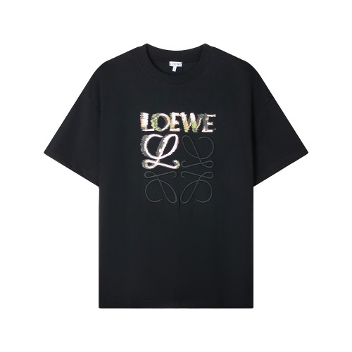Loewe Luxury Brand Men Womens Short Sleeve T-Shirt   