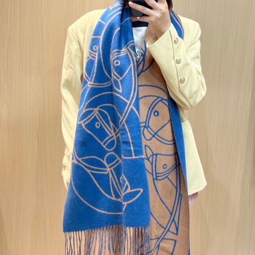Hermes Scarves Womens Fashion Scarf Shawl 196