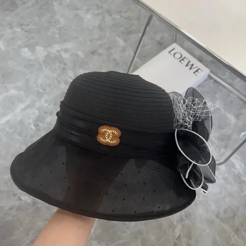 Chanel Womens Hats Luxury Brand Bucket Hat with Original Box  
