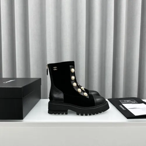 Chanel Womens Shoes Boots Luxury Brand Design with Original Box Women Fashion Ankle Boots Booties Whatsapp 