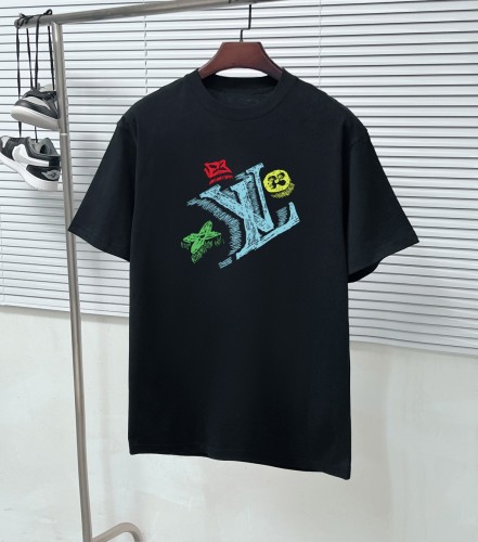 Louis Vuitton Luxury Brand Men Womens Short Sleeve T-Shirt   