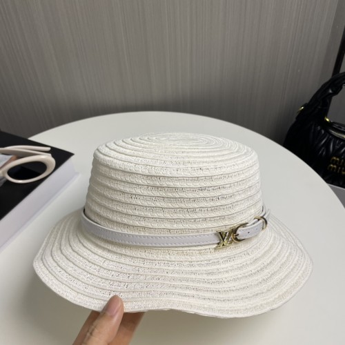 Louis Vuitton Womens Cap Baseball Hat Straw Hat Luxury Brand with Original Box  