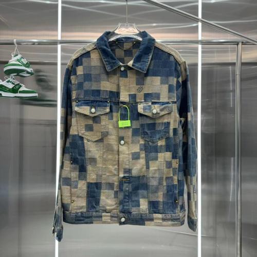 Louis Vuitton Men Womens Jackets Denim Luxury Brand Mens Jackets Top Quality   