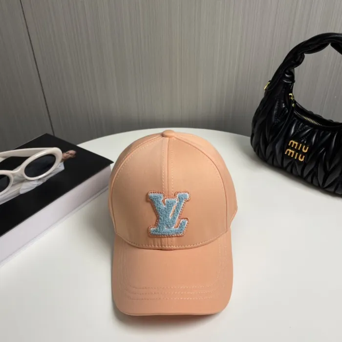 Louis Vuitton Men Womens Mens Cap Baseball Hat LV Signature Cap Luxury Brand with Original Box  