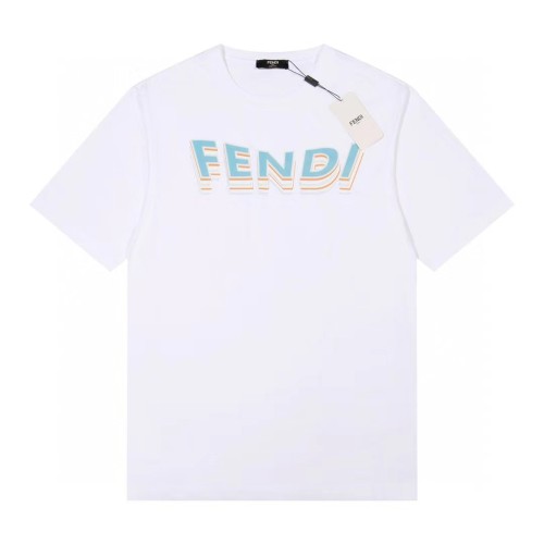 Fendi Luxury Brand Women Mens Short Sleeve T-Shirt   