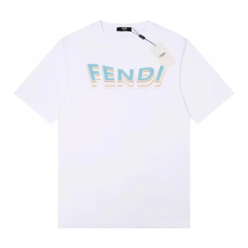 Fendi Luxury Brand Women Mens Short Sleeve T-Shirt   