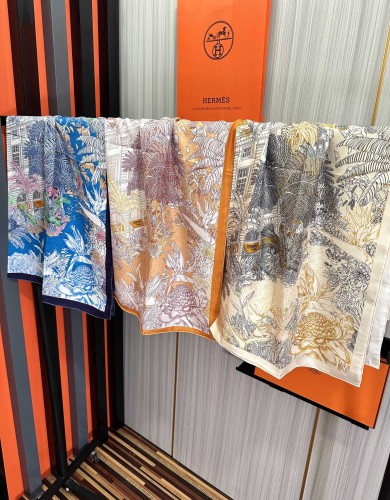 Hermes Scarves Womens Fashion Scarf Shawl 017