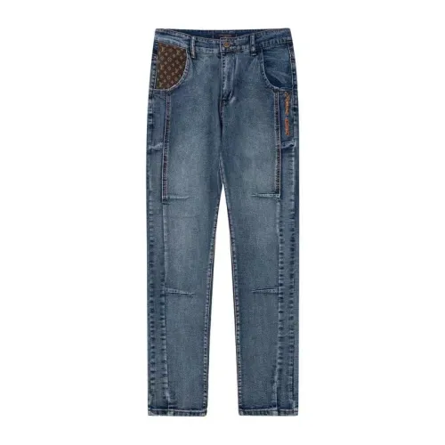 Louis Vuitton Luxury Brand Women Mens Pant Jeans   