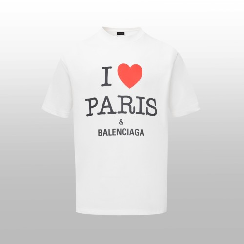 Balenciaga Luxury Brand Women Mens Short Sleeve T-Shirt   