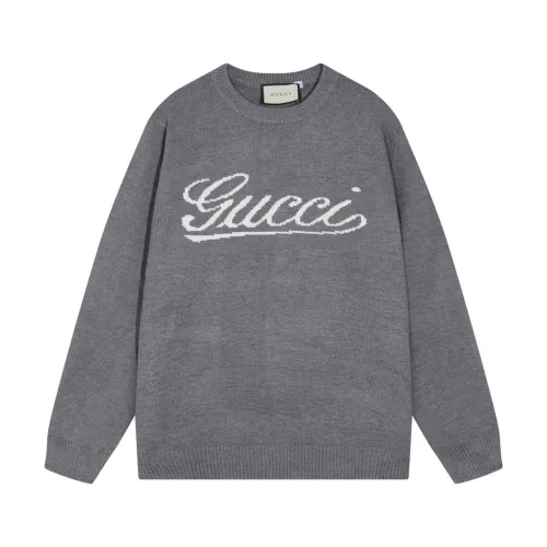 Gucci Men Womens Knit Sweater Luxury Brand Womens Knitwear Top Quality   