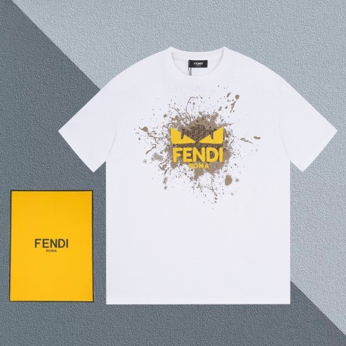 Fendi Luxury Brand Women Mens Short Sleeve T-Shirt   
