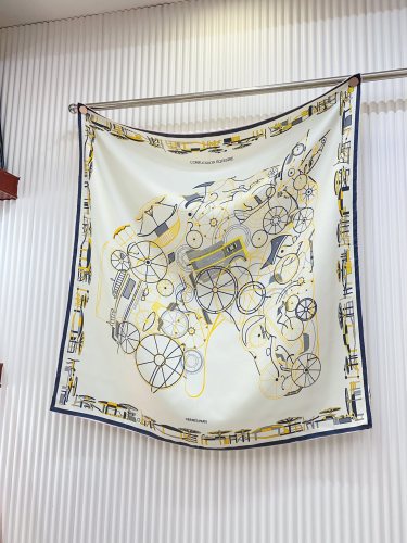 Hermes Scarves Womens Fashion Scarf Shawl 018