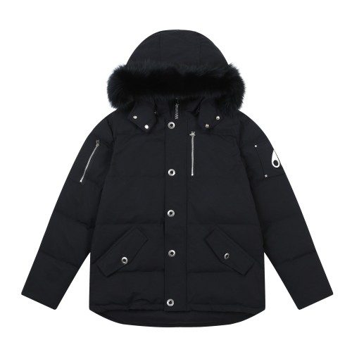Moose Knuckles Design Mens Womens Winter Windprood Down Jackets Keep Warm 90% White Duck Down Thick