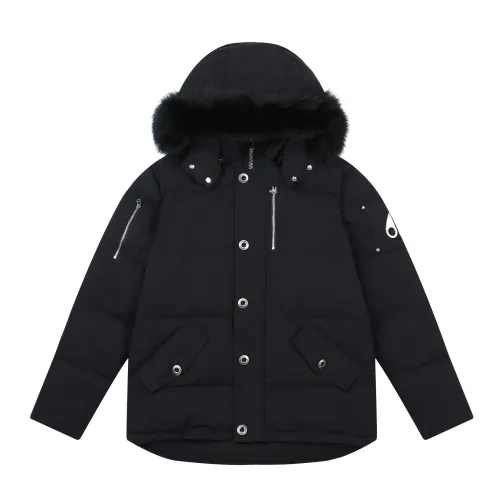 Moose Knuckles Design Mens Womens Winter Windprood Down Jackets Keep Warm 90% White Duck Down Thick