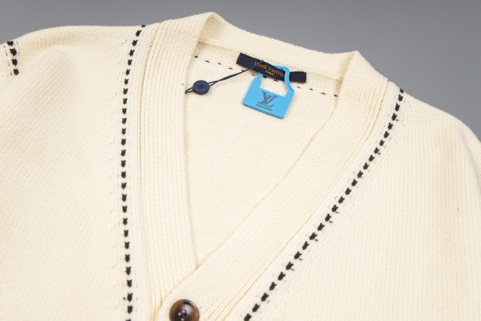 Louis Vuitton Men Womens Sweater Knitwear Luxury Brand Mens Knit Cardigan Top Quality   