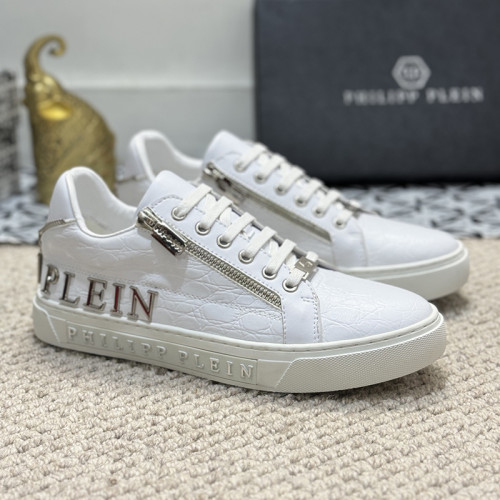 Philipp Plein Men Shoes Sneakers Low Top Sneaker Fashion Design Luxury Brand Trainer Predator TM with Original Box Whatsapp 