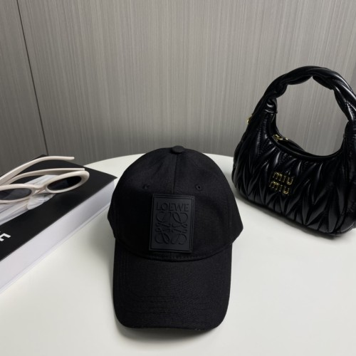 Loewe Men Womens Baseball Hat Luxury Brand Design Loewe Hats Patch cap in canvas with Original Box  