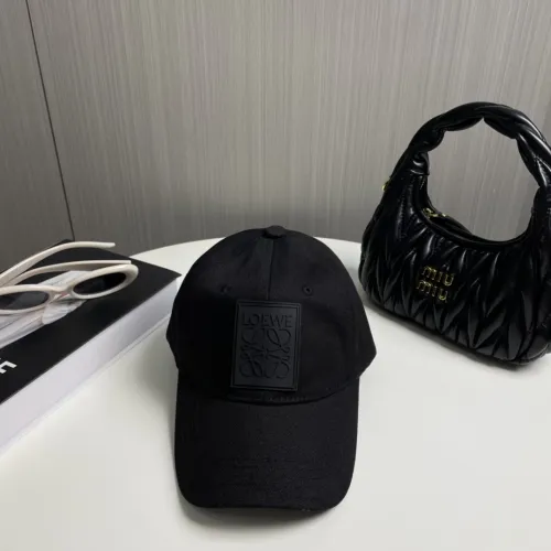 Loewe Men Womens Baseball Hat Luxury Brand Design Loewe Hats Patch cap in canvas with Original Box  