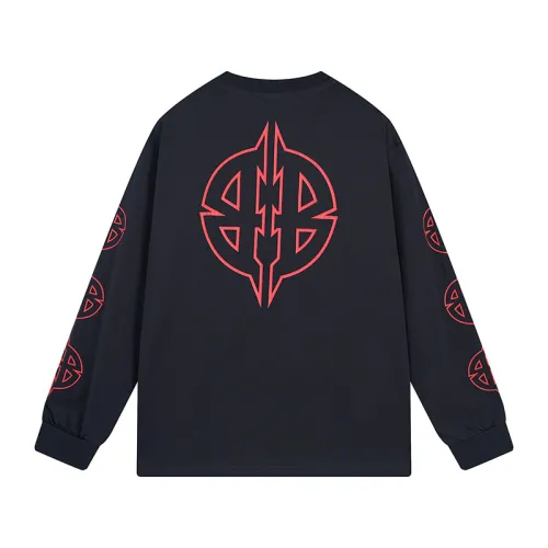 Balenciaga Luxury Brand Women Mens Long Sleeve T-Shirt   