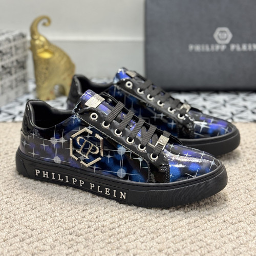 Philipp Plein Men Shoes Sneakers Low Top Sneaker Fashion Design Luxury Brand Trainer Predator TM with Original Box Whatsapp 