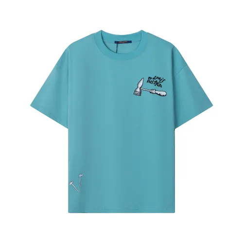 Louis Vuitton Luxury Brand Men Womens Short Sleeve T-Shirt   