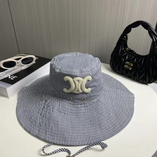 Celine Womens Hats Luxury Brand Design Celine Bucket Hat with Original Box  