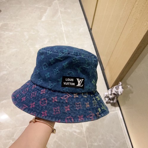 Louis Vuitton Womens Mens Cap Bucket Hat Luxury Brand with Original Box  