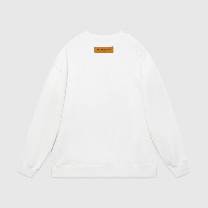 Louis Vuitton Womens Mens Long Sleeve Sweatshirt Luxury Brand Mens Sweatshirts   