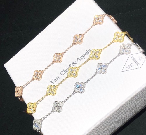 Van Cleef & Arpels Bracelets Luxury Men Womens Bracelet with Original Box