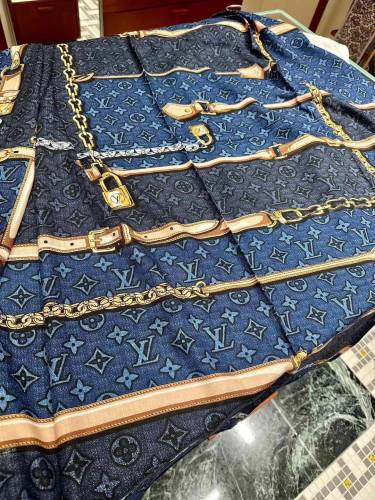 Louis Vuitton Scarves Womens Fashion Scarf with Original Box   