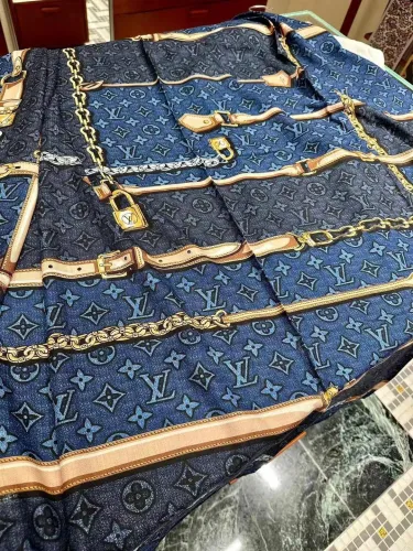 Louis Vuitton Scarves Womens Fashion Scarf with Original Box   