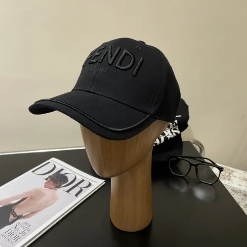 Fendi Men Womens Baseball Hat Luxury Brand Design Fendi Cap with Original Box  