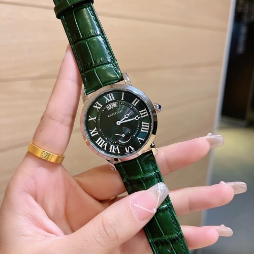 Cartier Men Womens Watch Luxury Brand Design Fashion Type with Original Box