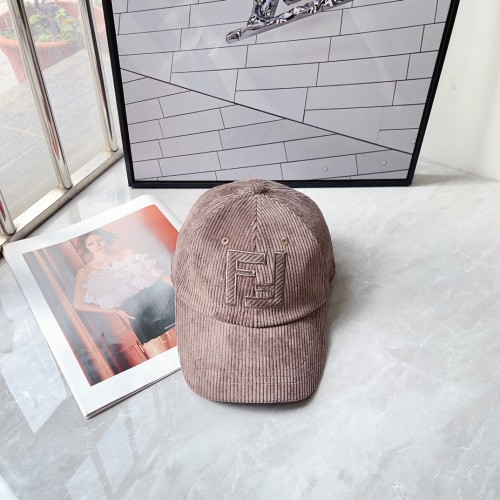 Fendi Men Womens Baseball Hat Luxury Brand Design Fendi Cap with Original Box  