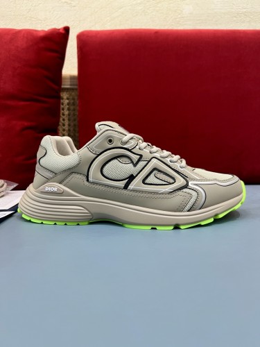 Dior Mens Shoes Sneakers Luxury Brand B30 SNEAKER Mesh and Technical Fabric 3SN279ZND_H000 with Original Box Whatsapp 