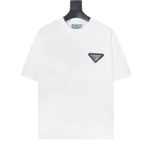 Prada Luxury Brand Women Mens Short Sleeve T-Shirt   