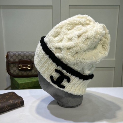 Chanel Womens Hats Luxury Brand Knit Hat with Original Box  