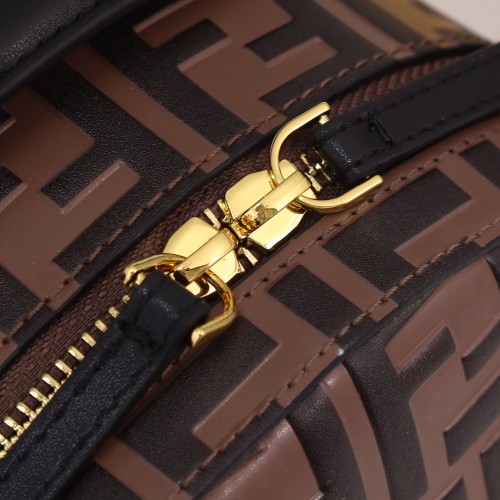 Fendi Womens Bags Shoulder Backpacks Luxury Brand Fendi Zaino Mini Fashion Backpacks for Women with Original Box