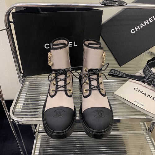 Chanel Womens Shoes Boots Luxury Brand Design with Original Box Women Fashion Ankle Boots Booties