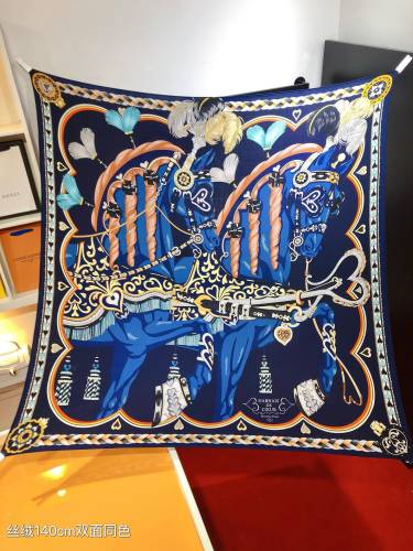 Hermes Scarves Womens Fashion Scarf Shawl 060